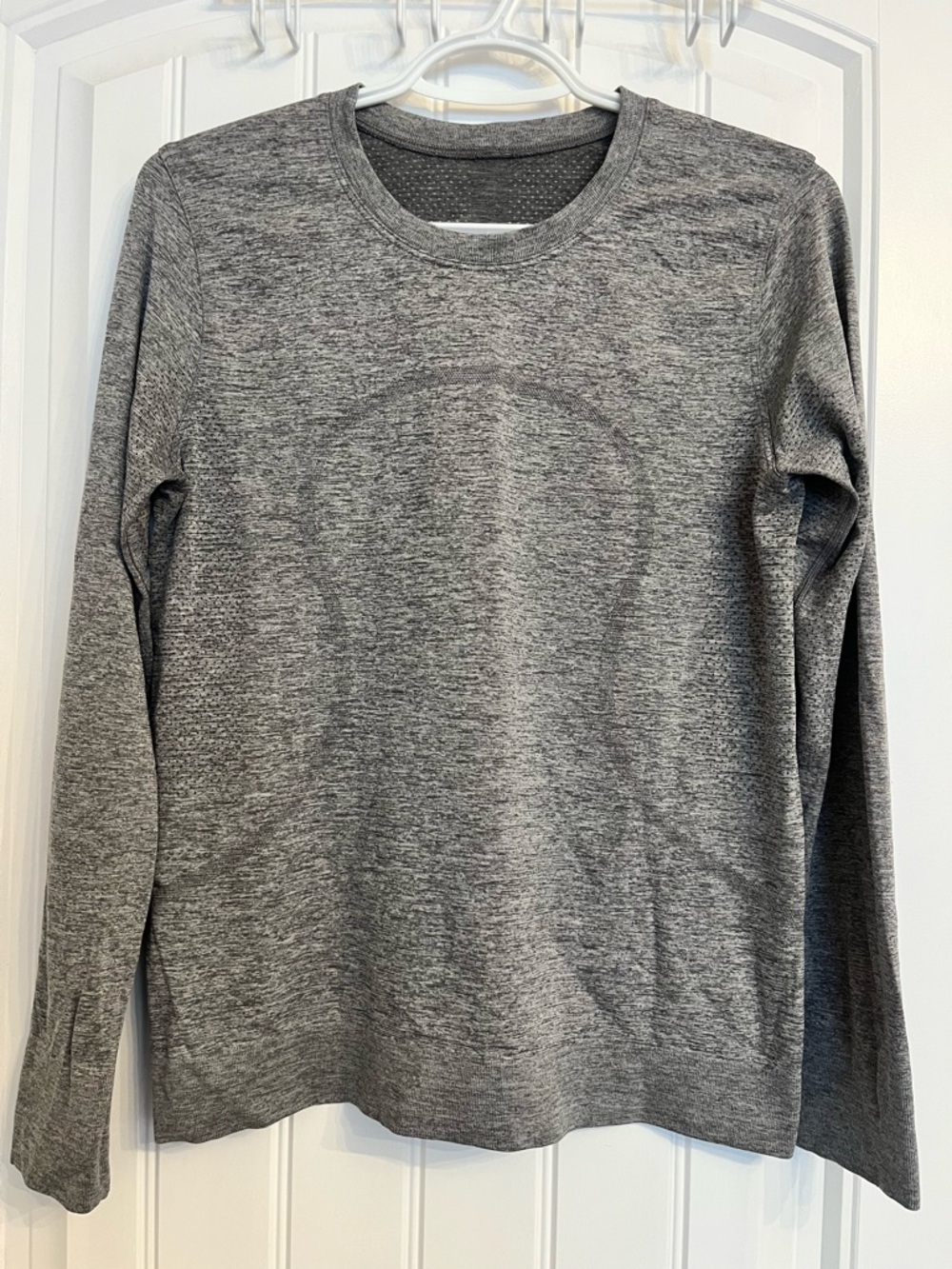 Lululemon Swiftly Tech long sleeve Heathered Grey Top